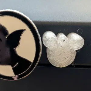 Mickey-Shaped Magnetic Disney Pin Backs