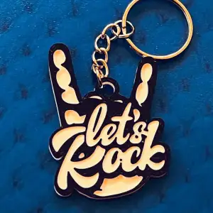 Keychain Rock Cuernos