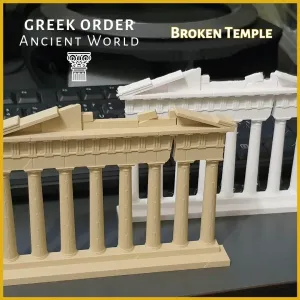 Broken temple