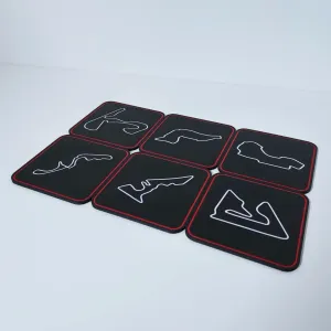 F1 Coaster Set | 6 Additional Iconic Circuits