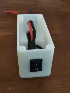 12 V Power Box with mini toggle switch