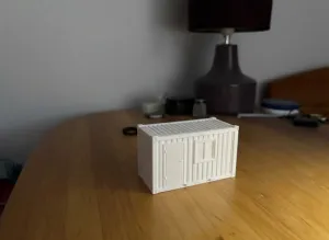 Shipping Container Office Building Model