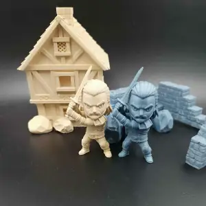 Chibi Geralt of Rivia The Witcher v2 - Toy