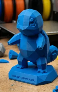 Squirtle low poly