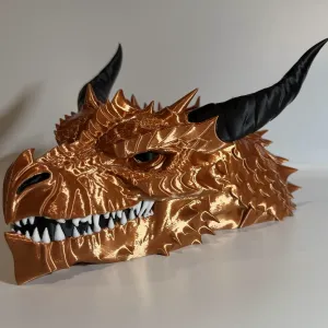 🐉 Dragon Head Catch-All — Desk Companion, Bar Prop