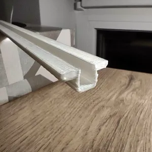Wardrobe door strip