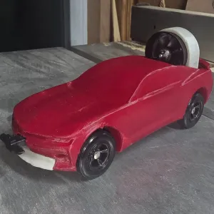 Pinewood Derby Car – Full Print Assembly