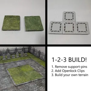 Graveyard tile - grass