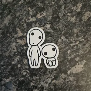 Sticker Kodama Princesse Mononoke