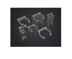 Segmented Ring Clamps 8 verschiedene Größen