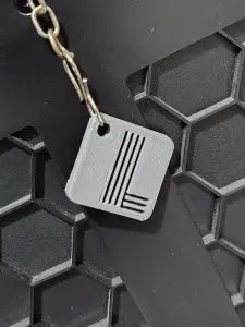 L- keychain