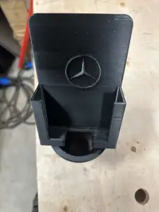 Mercedes cupholder Iphone 14 wallet holder