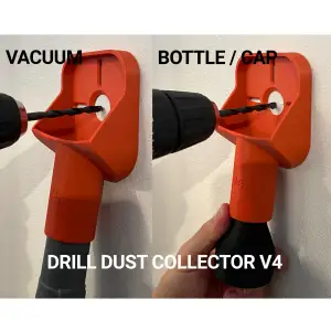 Drill Dust Collector and Guide V4