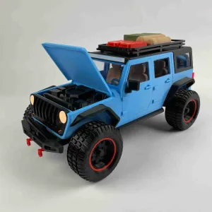 JEEP WRANGLER with removable Hardtop - Scale 1:12