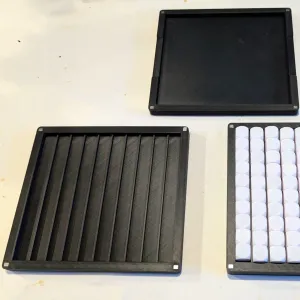 100 d6 16mm Dicebox; stackable
