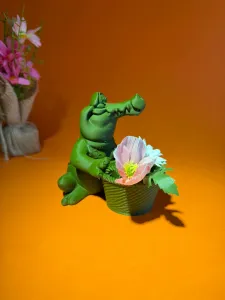 Fun decor for dried flowers