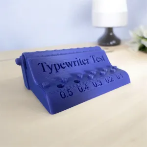 Typewriter Torture Test