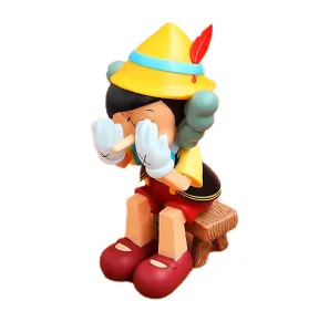 Kaws Pinocchio Art Toy Fan Art