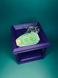 Greek organizer for keys and wallet
