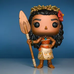 Moana Funko Style STL – Polynesian Princess Chibi Figure