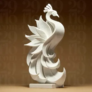 Elegant Peacock Statue