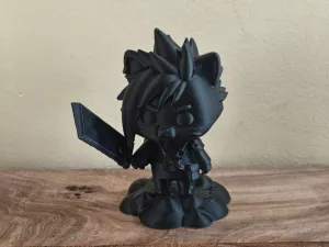 Cat Cloud - Final Fantasy VII
