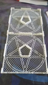 ANIMAL Cage FLOOR GRATE CHICKEN/DUCK Bird WASTE SCREEN Soap