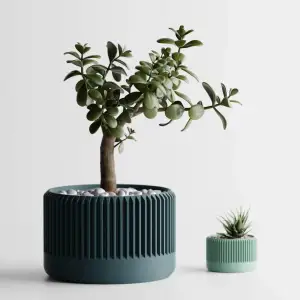 Plant Pot Planter Rib Delta 1