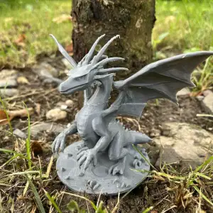 Boss Dragon on a board game stand