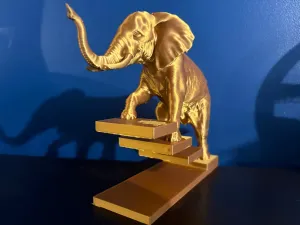 Elephant stairs ilusion