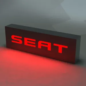 SEAT Logo Lamp Graphic Illuminator