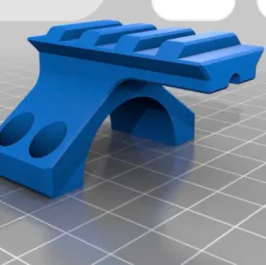 Picatinny rail adaptor