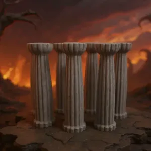 Ancient Stone Pillar - DND terrain