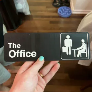 Custom Office Door Sign | Personalized Acrylic Name Plate