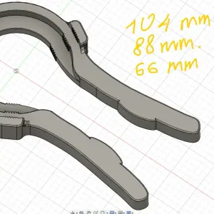 Key for opening threaded jars.