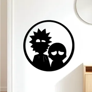 Rick And Morty Wall Art, Wall Decor, Home Decor