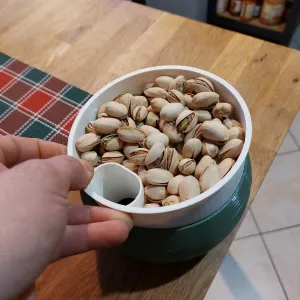 pistachio and sunflower seed bowl