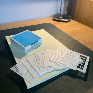 Post-It Note Holder and Templates