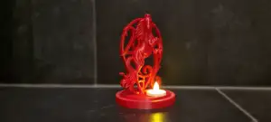 Horse 2026 led candle holder
