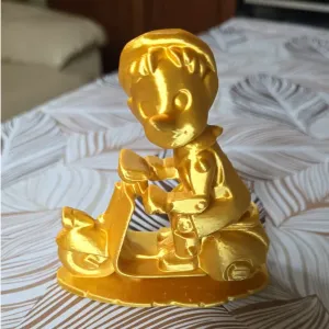Pinocchio on a Vespa