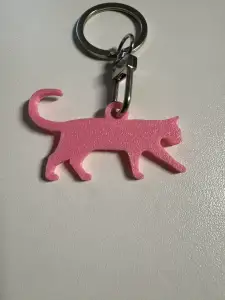 Cute Cat Keychain