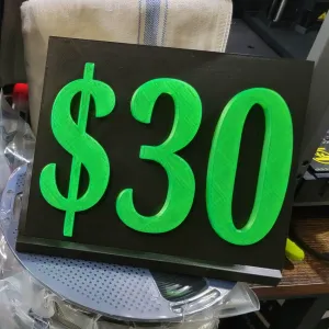 Value Signs (Sale signs)