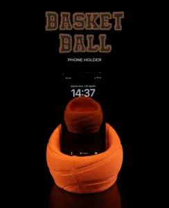 basketball phone holder
