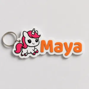 Maya's unicorn keychain