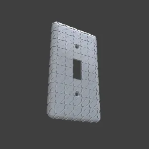 Houndstooth Switch Cover