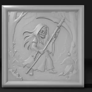 with a scythe 6