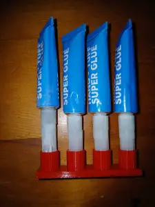 Super glue holder