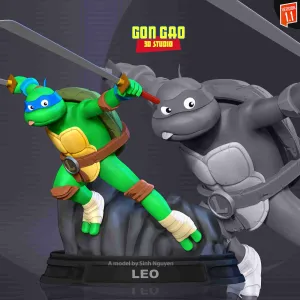 Teenage Mutant Ninja Turtles Leo Fanart