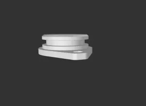Ébauches de démontage de volets tourbillonnants de 33 mm de