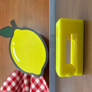 appendi asciugamano_auto bloccante_con motivo limone